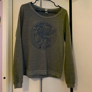 Mumford & Sons crew neck pullover (unisex)
